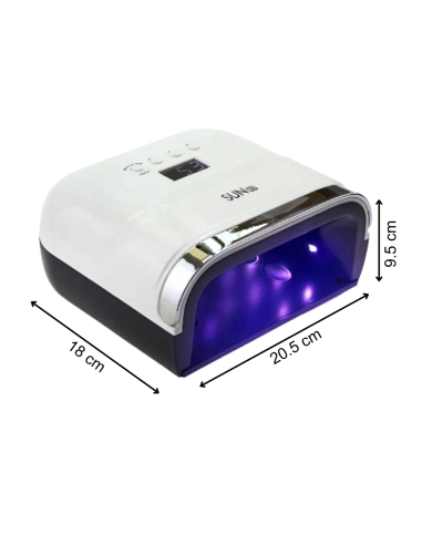 Lampada Unghie SUN3X UV LED 48W con Display LCD...