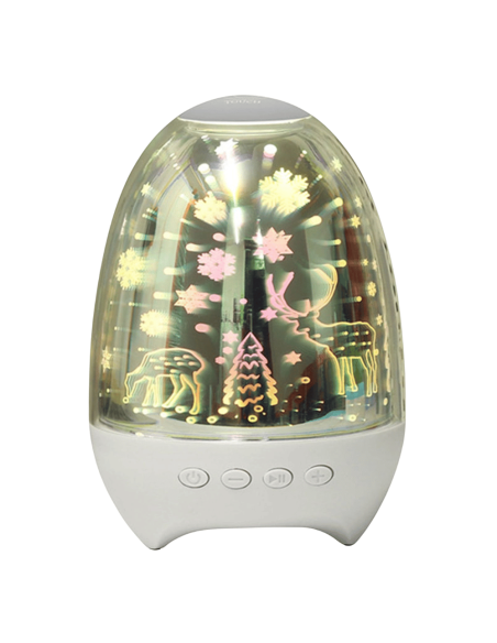Lampada Touch Portatile con Speaker Altoparlante per Musica ed Effetti Luminosi