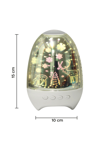 Lampada Touch Portatile con Speaker...