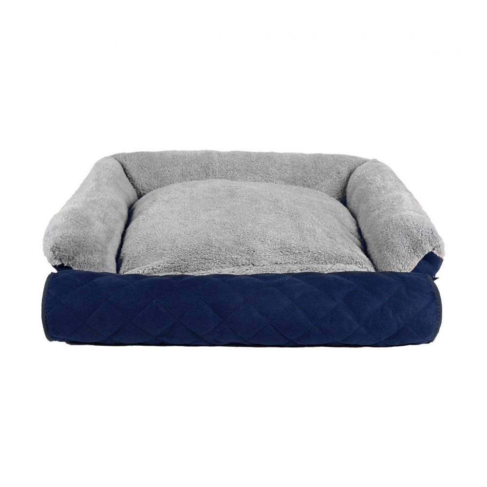 Poltroncina allungabile cani doppia funzione cuccia morbida 112*55*18