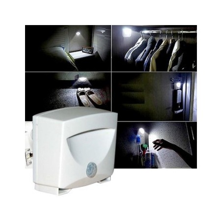 Lampadina con rilevatore di movimento per scale armadi ripostiglio