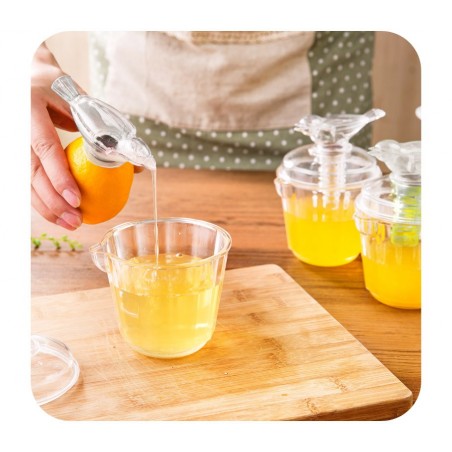 Spremi agrumi di design squeezer bird direttamente dal frutto con applicatore
