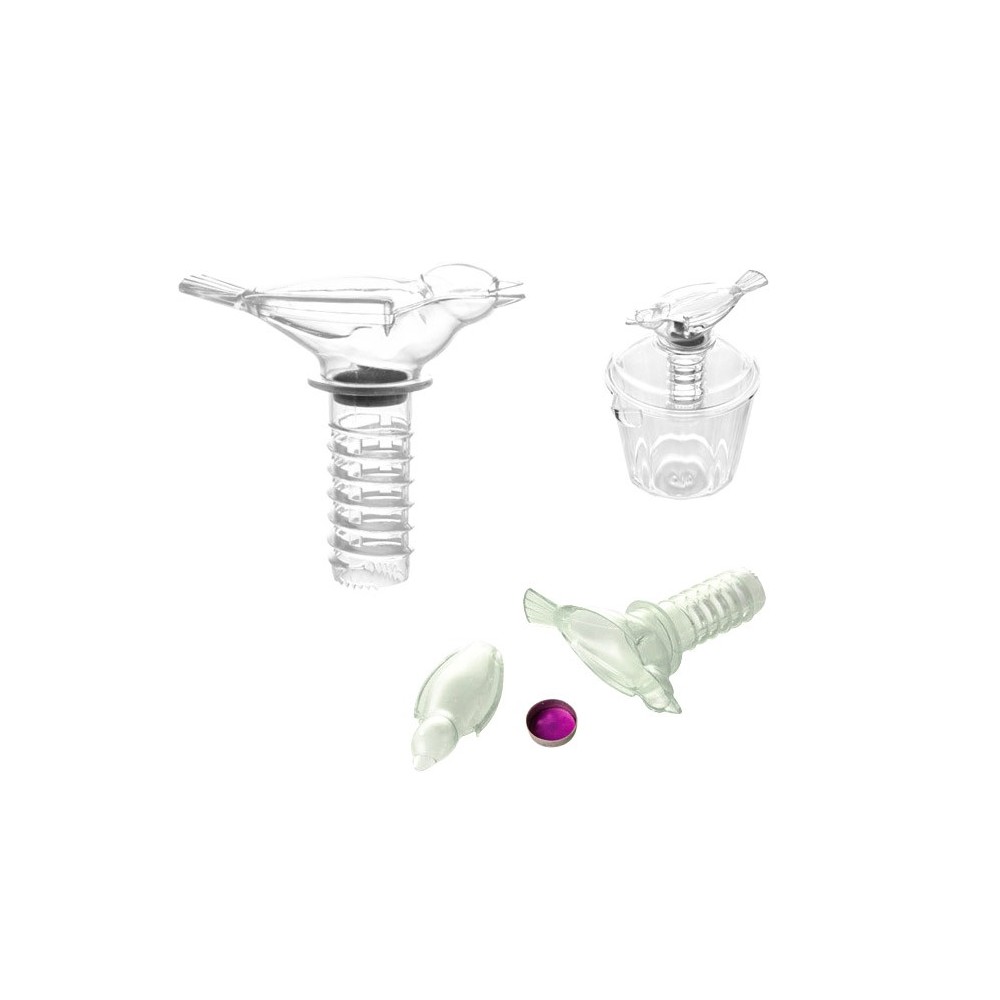 Spremi agrumi di design squeezer bird direttamente dal frutto con applicatore