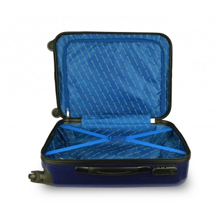 DFS563 Trolley rigido Pierre Cardin 4 ruote girevoli e manico regolabile ABS