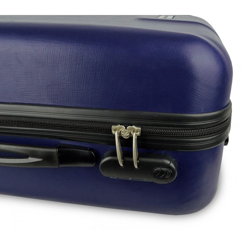 DFS563 Trolley rigido Pierre Cardin 4 ruote girevoli e manico regolabile ABS