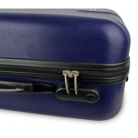 DFS563 Trolley rigido Pierre Cardin 4 ruote girevoli e manico regolabile ABS