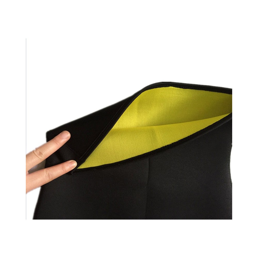 Fascia elastica in neoprene BLU per addominali unisex con velcro ventre piatto