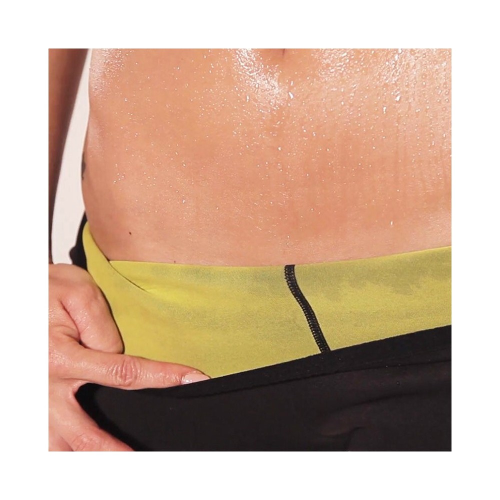 Fascia elastica in neoprene BLU per addominali unisex con velcro ventre piatto