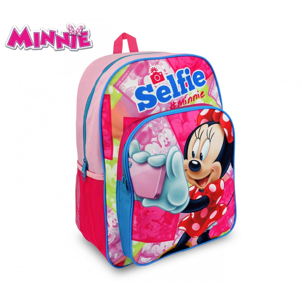 Zaino Trolley Per La Scuola Estensibile 40 CM Disney Minni Minnie Elementari