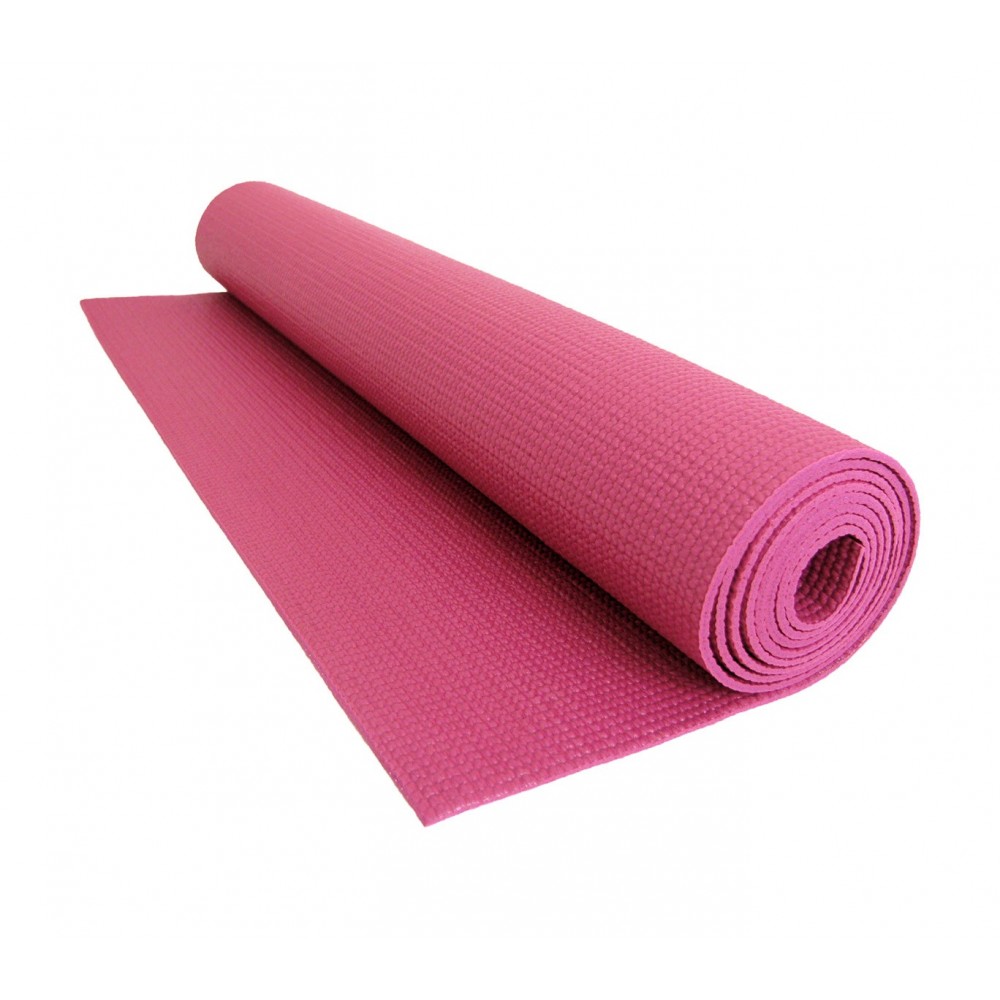 Tappetino Fitness per Pilates Palestra Allenamento di Base per casa 173 x 61 cm Spessore 4 mm, Myga Tappetino Yoga