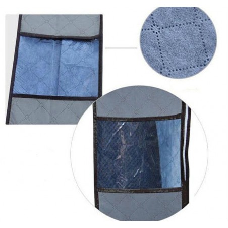 Organizzatore armadio porta abiti Porta abiti da viaggio BAMBOO CHARCOAL