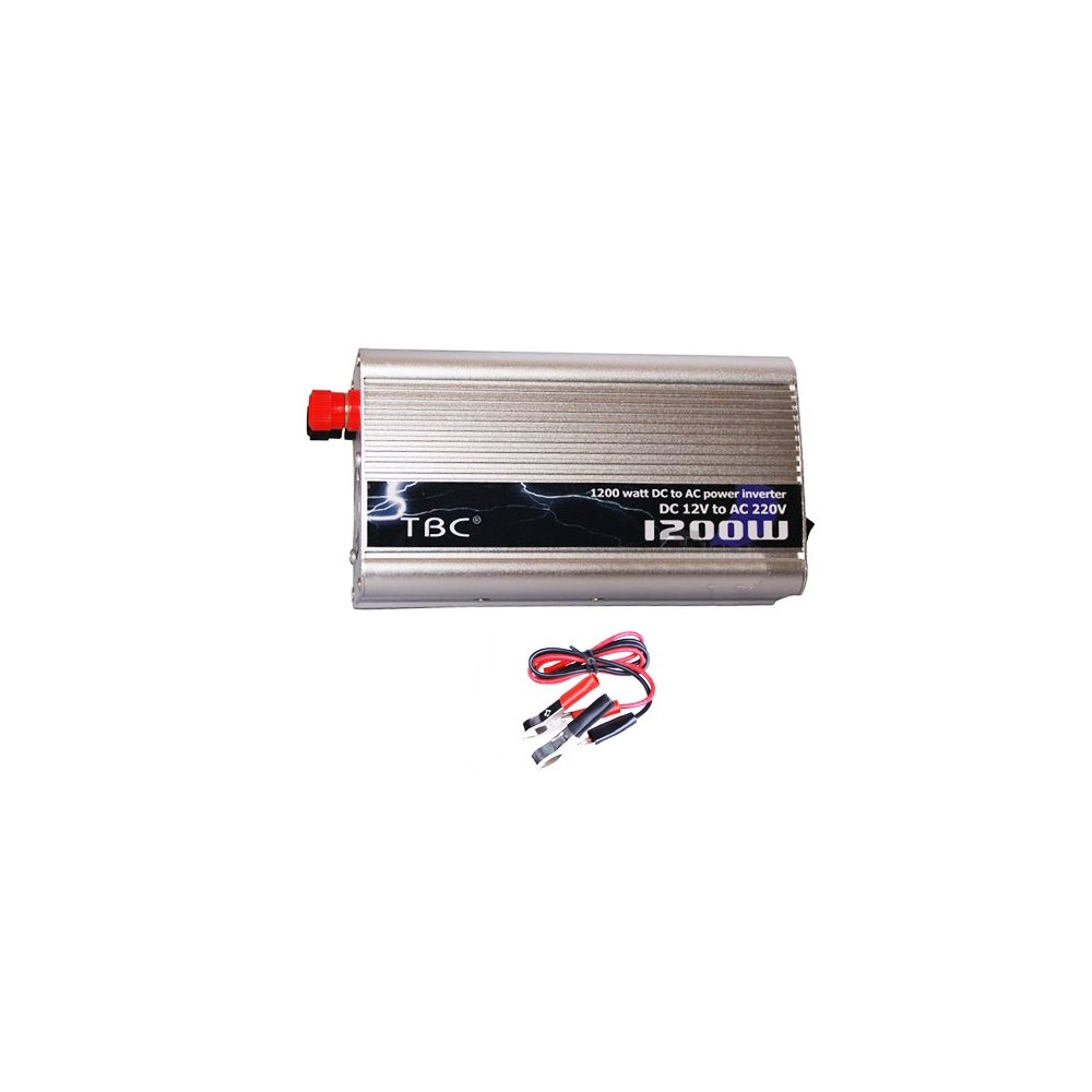 Inverter 1200 watt 12v 220v ac presa auto viaggio barca camper