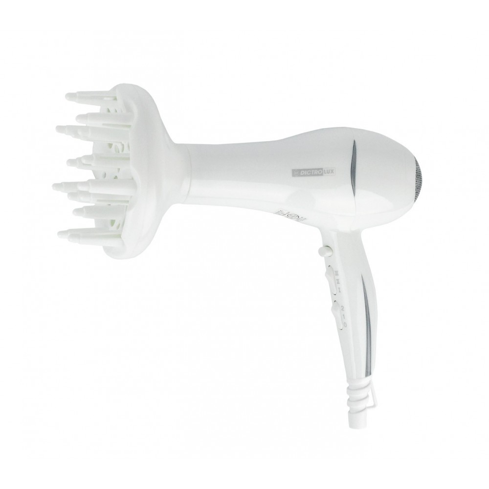 169701 Asciugacapelli con diffusore e beccuccio 2000 Watt 