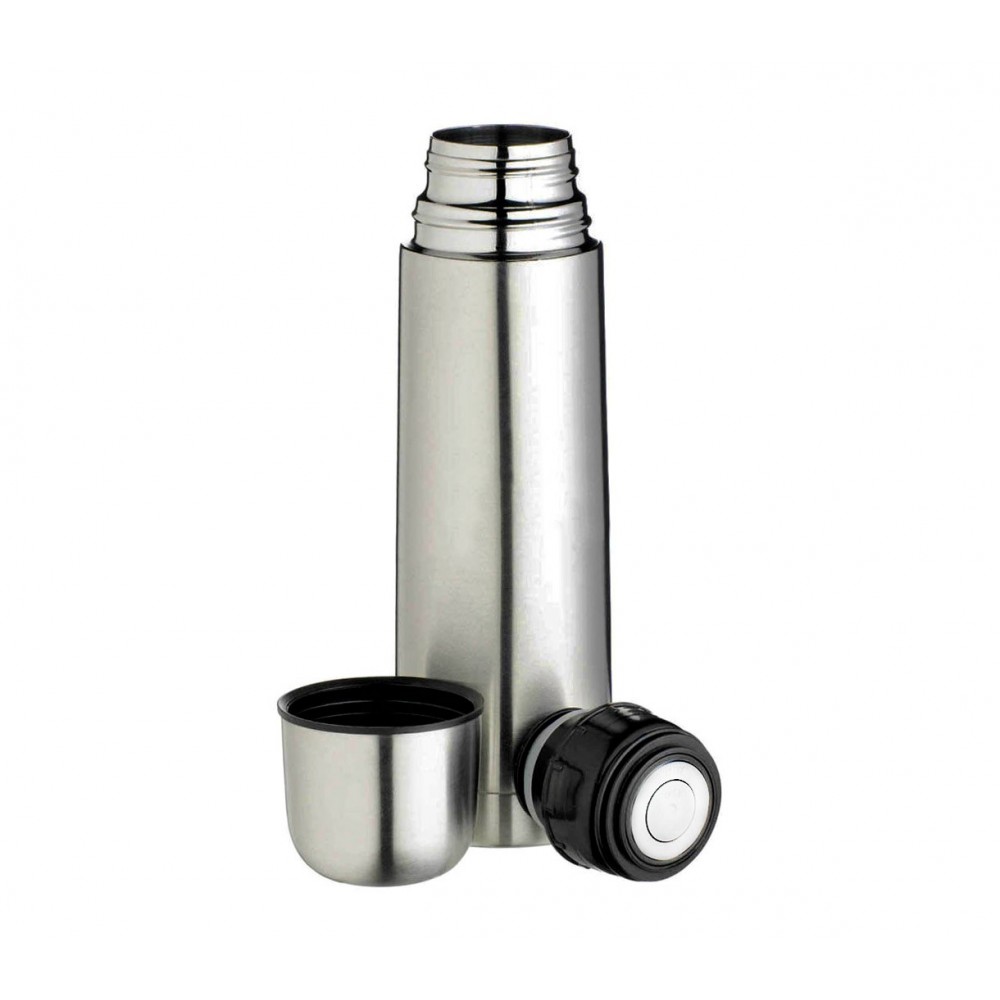 3278 Thermos in acciaio inox welkhome chiusura con tappo a scatto750ml