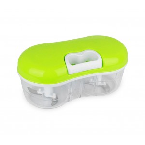 574 robottino tritatutto manuale a corda  con due  lame e fruste montapanna 2