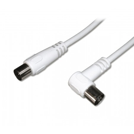 029480 Cavo matassa 5m per Antenna collegamento tv coassiale maschio-femmina