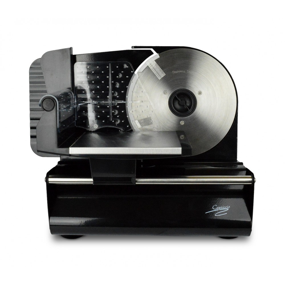 898801 Affettatrice elettrica 200W lama in acciaio di qualità ø 19cm
