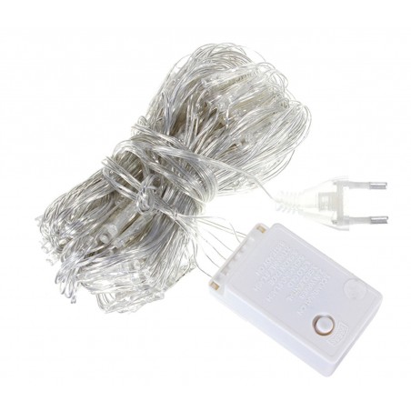 498831 Minilucciole multicolor 100 luci led per uso interno cavo trasparente 