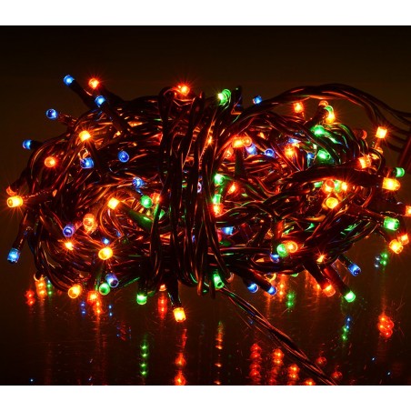 013546 Minilucciole 240 luci multicolor per uso interno 8 giochi di luci 013546 Minilucciole 240 luci multicolor per uso interno 8 giochi di luci