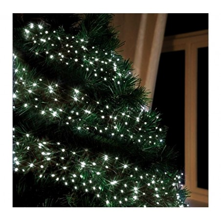 499616 Minilucciole led 240 luci bianco freddo per uso interno 8 giochi di luci 499616 Minilucciole led 240 luci bianco freddo per uso interno 8 giochi di luci