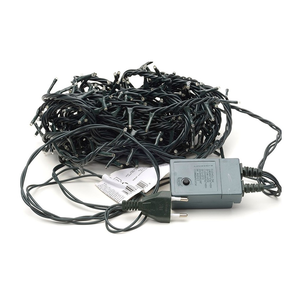 498923Minilucciole led 180 luci bianco freddo per uso interno 8 giochi di luci