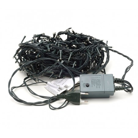 498923Minilucciole led 180 luci bianco freddo per uso interno 8 giochi di luci