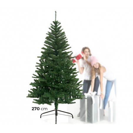 60005 Albero di Natale in fibra ottica 1400punte luminose 270cm