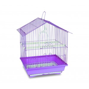 189085 Gabbia per uccelli di piccole dimensioni BIRD 43.5x28.5x22 cm mangiatoie 2