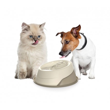 10110Ciotola per acqua automatica a fontana TREVI per cani e gatti made in Italy