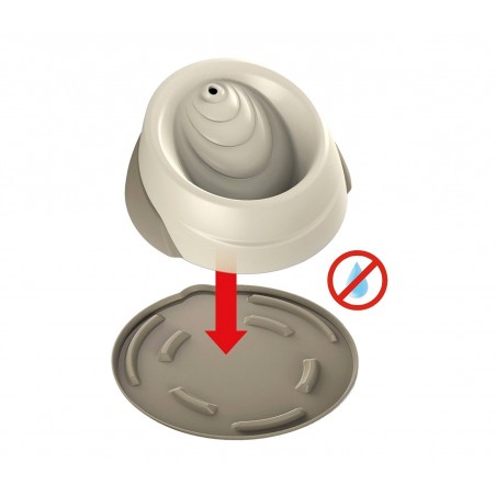 10110Ciotola per acqua automatica a fontana TREVI per cani e gatti made in Italy