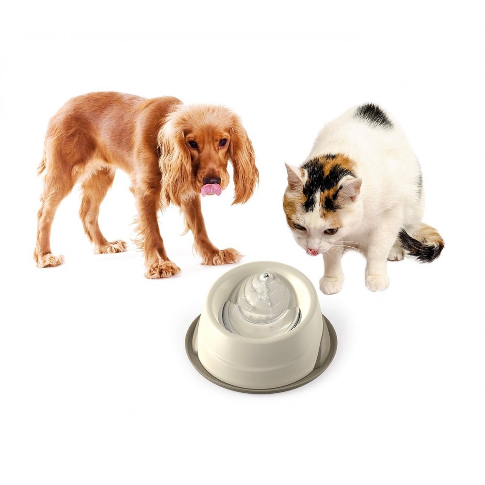 10110Ciotola per acqua automatica a fontana TREVI per cani e gatti made in Italy
