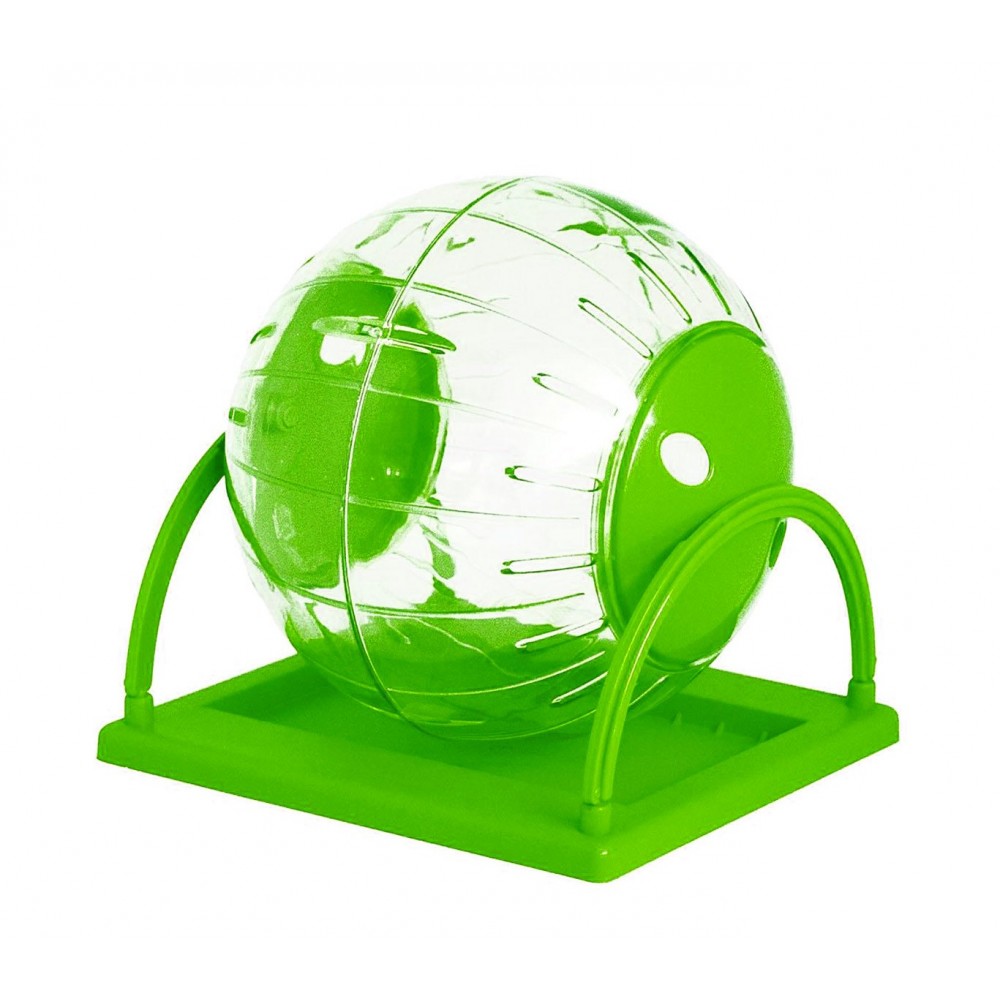 10579Twister toy per criceti e piccoli roditori ø18.5cm con supporto 