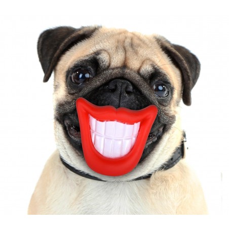 15968Gioco da mordere per cani SMILE con suono mod. sorriso e muso di coinghiale 15968Gioco da mordere per cani SMILE con suono mod. sorriso e muso di coinghiale
