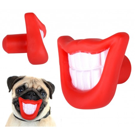 15968Gioco da mordere per cani SMILE con suono mod. sorriso e muso di coinghiale 15968Gioco da mordere per cani SMILE con suono mod. sorriso e muso di coinghiale