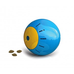 10195 Gioco intelligente per animali SNACK BALL con apertura per croccantini