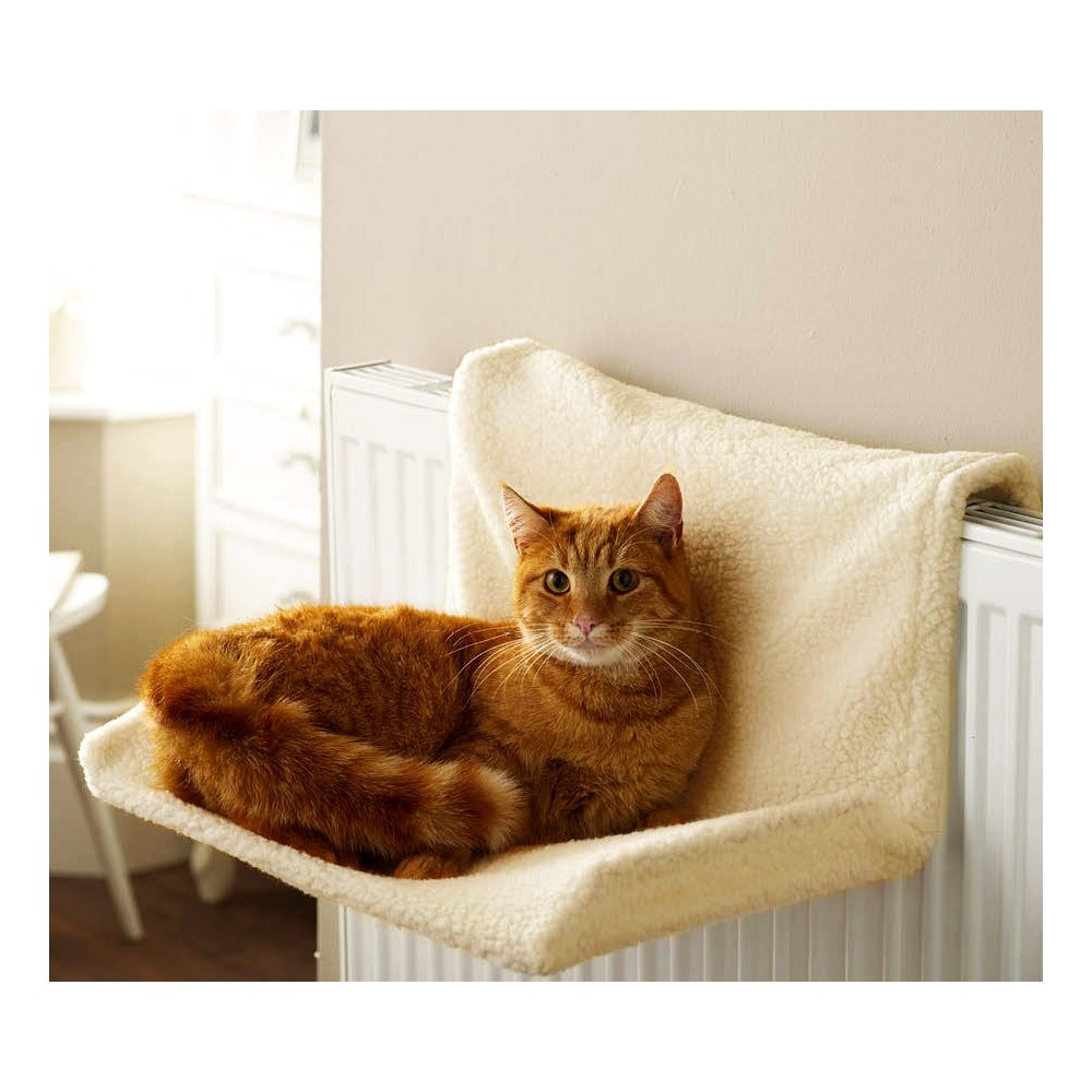 29450 Cuccia da termosifone per gatti RELAX 46x30x26cm sfoderabile e lavabile 