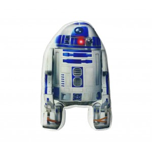 16527 Cuscino 3D STAR WARS da collezione Robot R2-D2 40x25x5cm