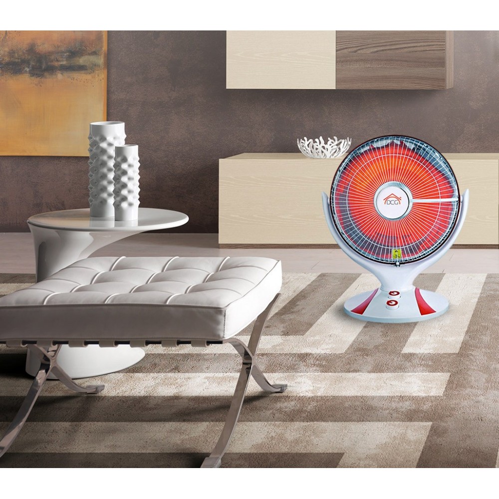 SA9660 Stufa oscillante al carbonio potenza 1000W riflettore in alluminio