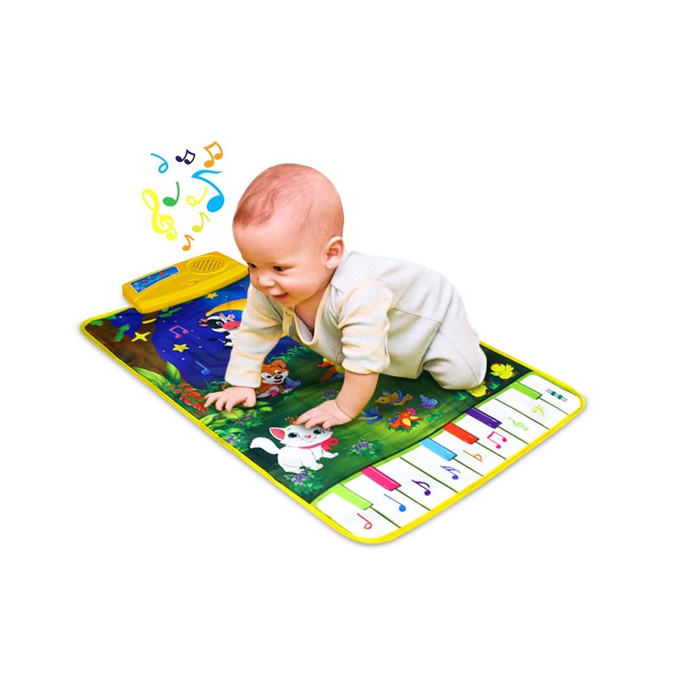 121774Tappeto gioco interattivo per bambini con melodie e versi degli animali