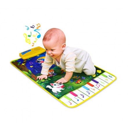 121774Tappeto gioco interattivo per bambini con melodie e versi degli animali 121774Tappeto gioco interattivo per bambini con melodie e versi degli animali
