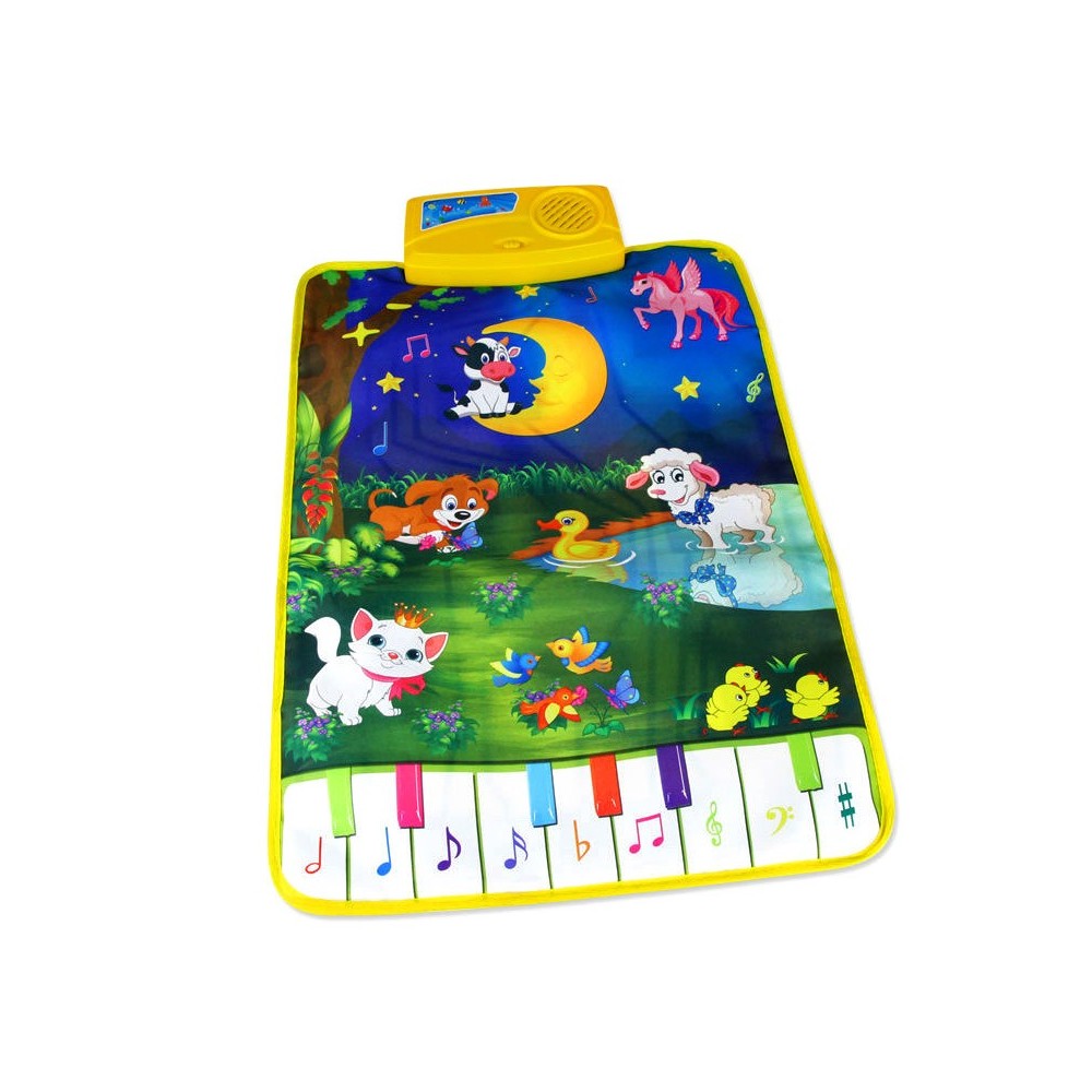 121774Tappeto gioco interattivo per bambini con melodie e versi degli animali