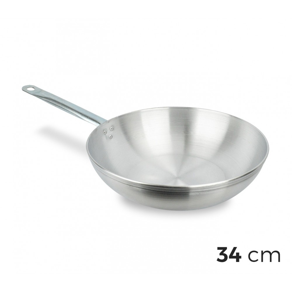 Padella in alluminio ø 34 cm per uso domestico e professionale
