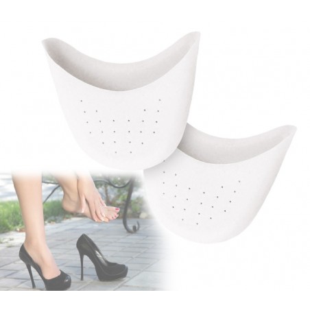 175773 Coppia Salvapunta in gel con fori traspiranti per danza tacchi ballerine