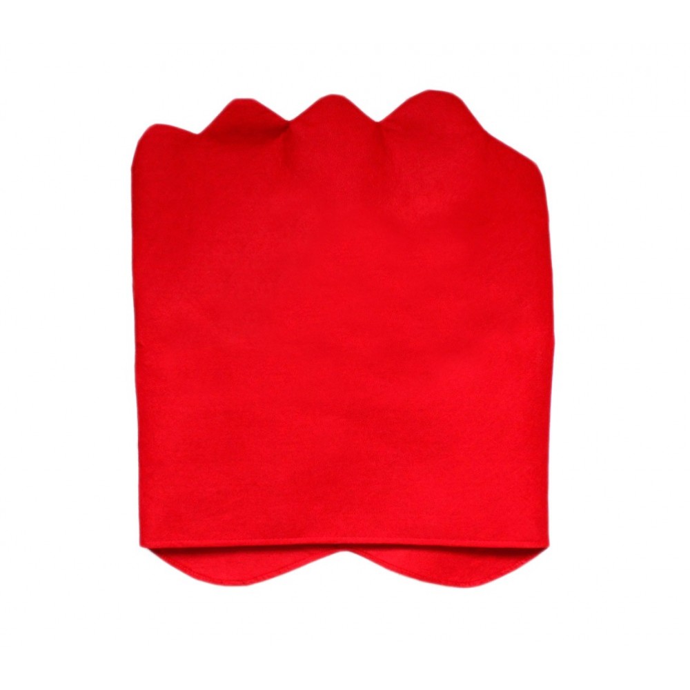 3037 Set 4 coprisedia natalizi Babbo Natale e Mamma Natale dettagli in rilievo