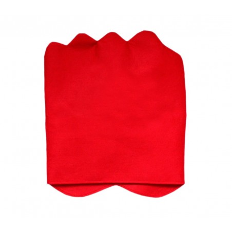 3037 Set 4 coprisedia natalizi Babbo Natale e Mamma Natale dettagli in rilievo