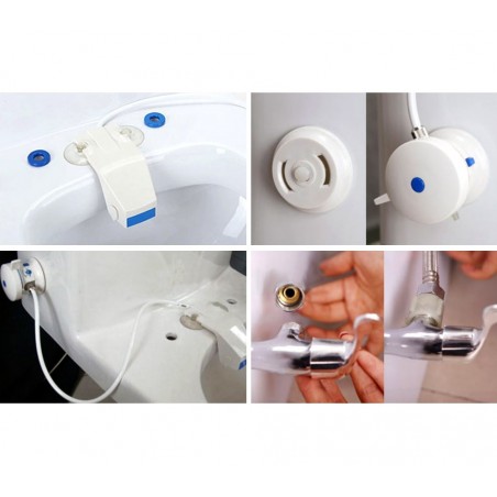 HS-B8110 Bidet esterno per WC con doccetta e regolazione temperatura dell'acqua