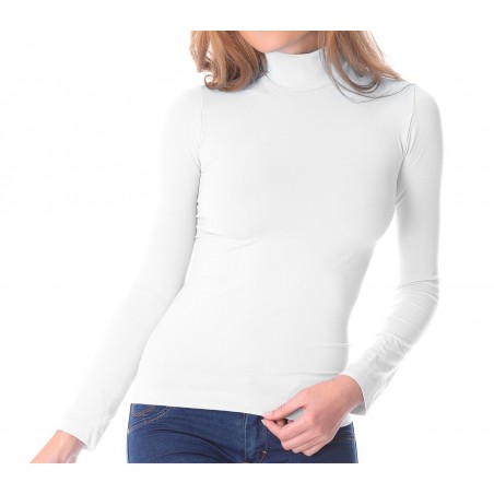 VKA21 Pack 5 lupetti termici con interno felpato ass. Nadia maglia mezzo collo