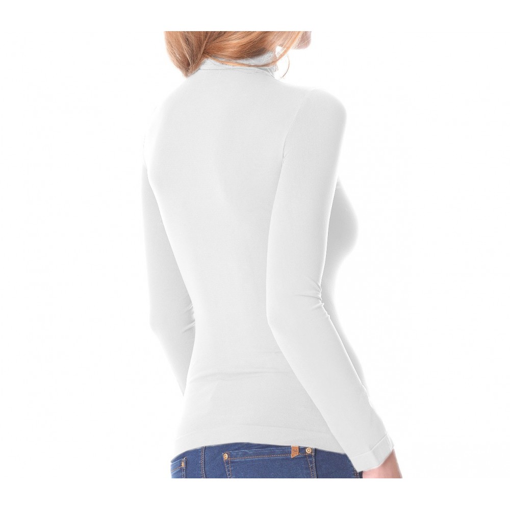 VKA21 Pack 5 lupetti termici con interno felpato ass. Nadia maglia mezzo collo