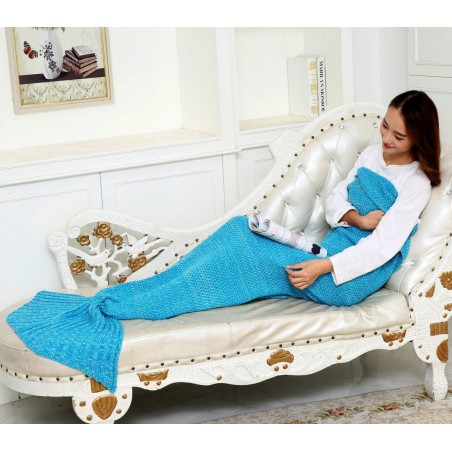3402 Coperta a forma di coda di sirena per adulti in quattro colori 3402 Coperta a forma di coda di sirena per adulti in quattro colori