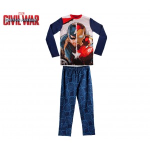 Image of 826346 Pigiama bambino di Capitan America Iron man caldo cotone da 6 a 12 anni 6950208796202